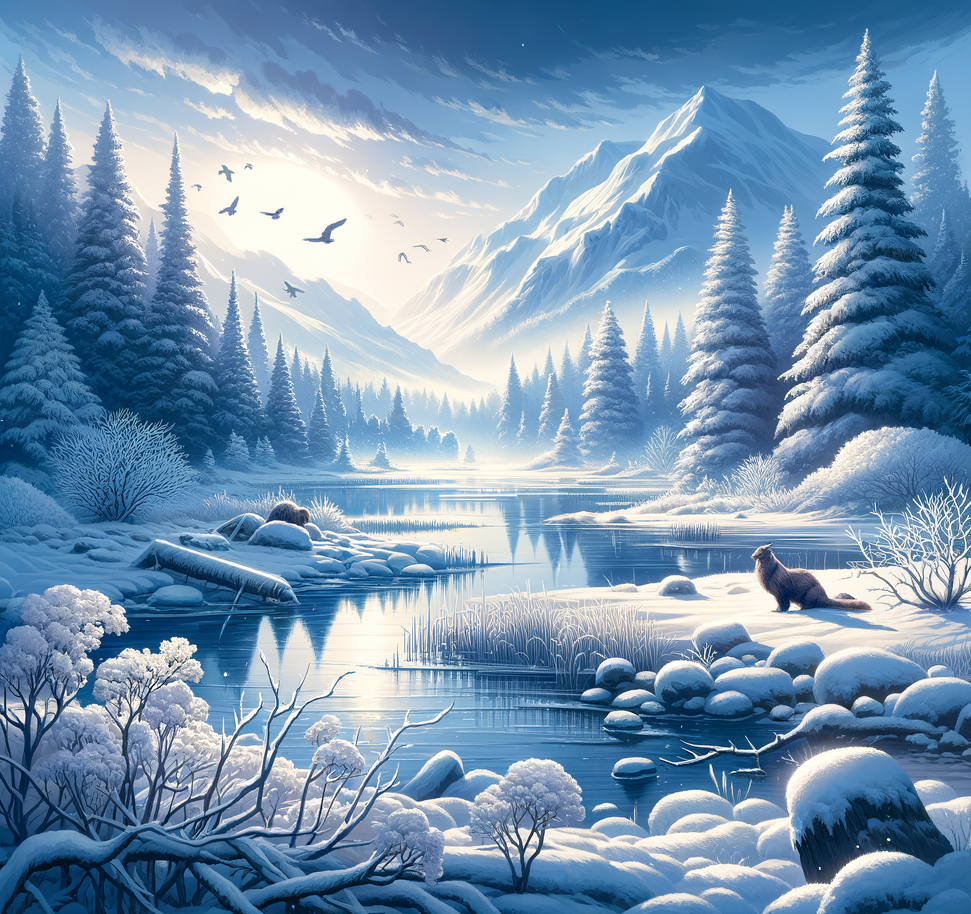 Majestic Winter Adventure